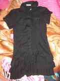 Blusa-vestido negro talla l