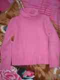Suéter rosa talla m