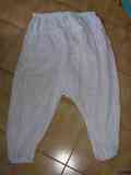 Pantalón bombacho blanco xl (cinturilla mal)