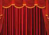 Telón de cine o teatro