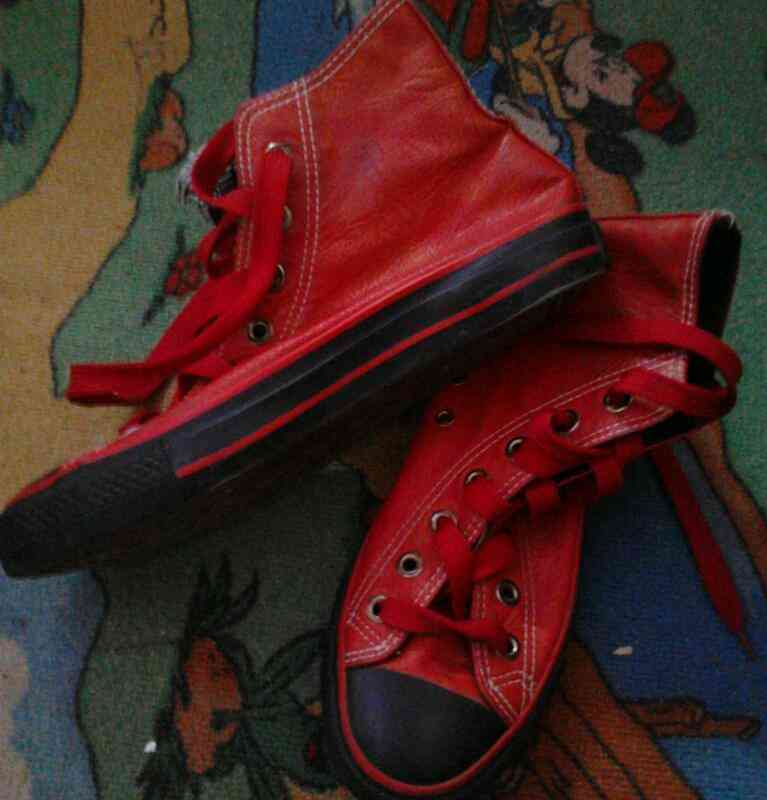 Botines rojos