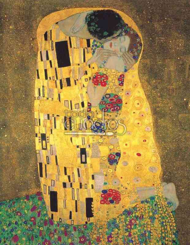Cuadro el beso de klimt