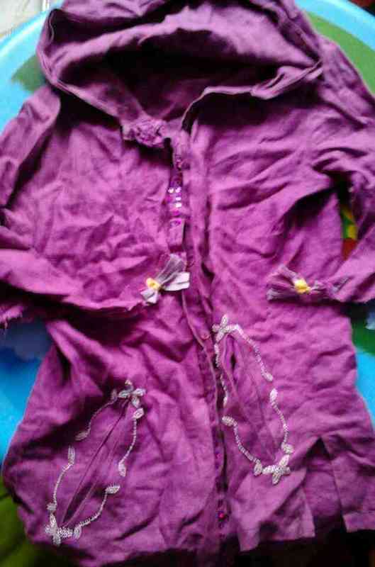 Chaquetilla violeta