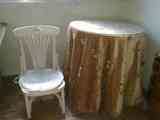 Mesa de 70 cm y silla baja