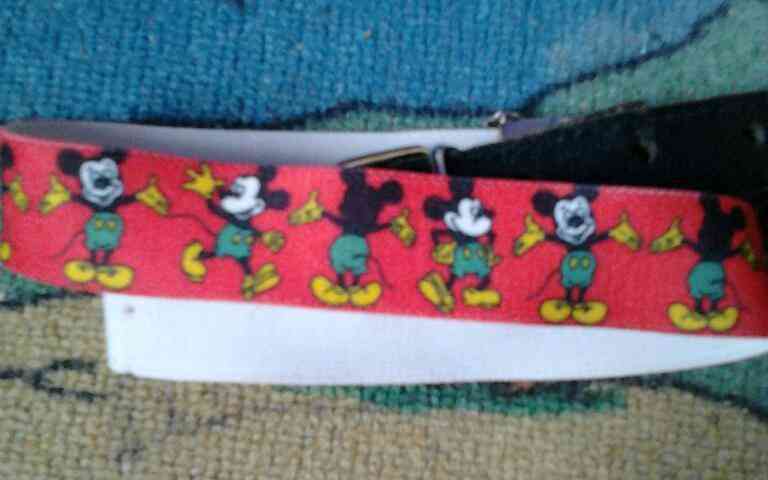 Cinturon de mickey mouse