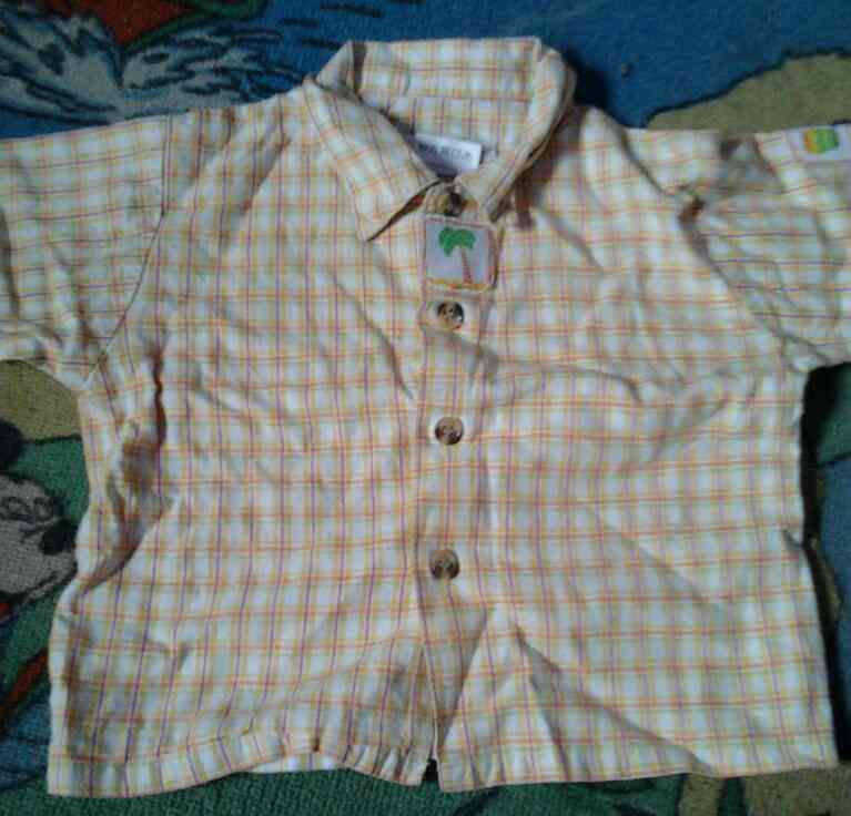 Camisa cuadros niño