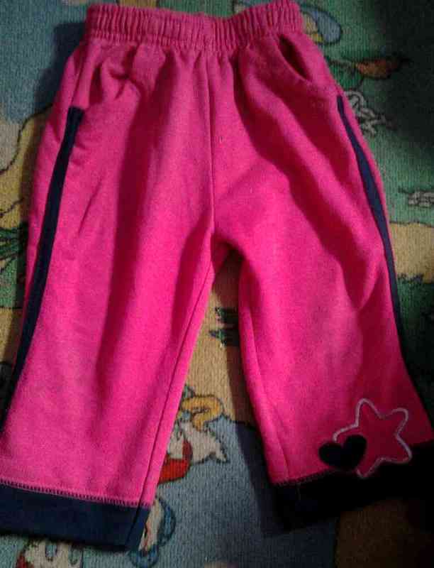 Pantalon chandal rosa