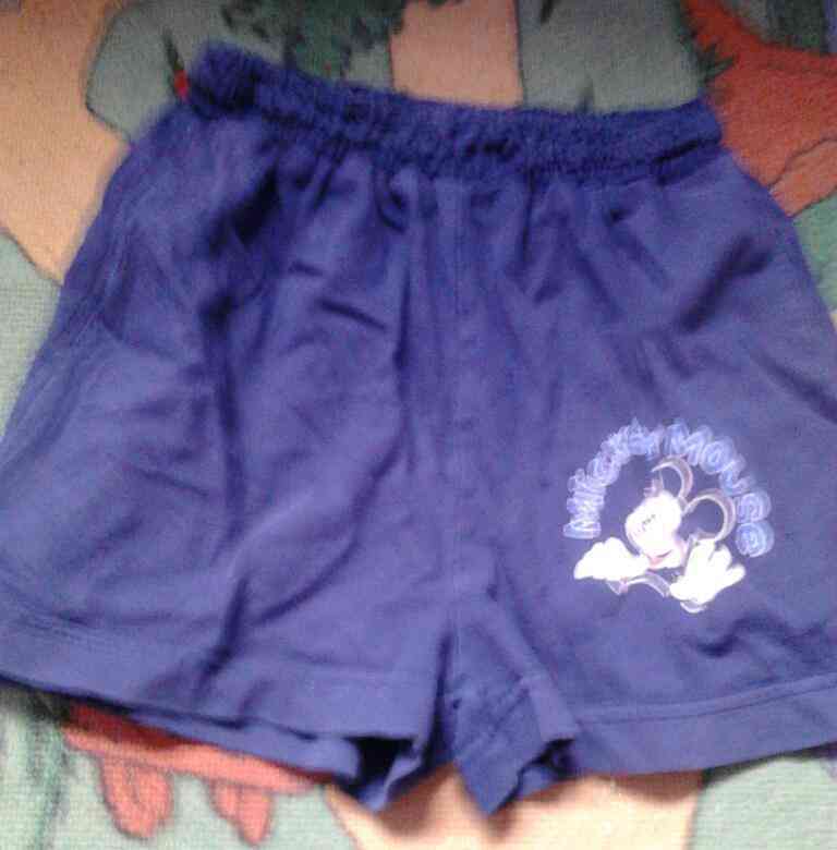 Bermudas mickey mouse