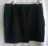 Falda negra de zara talla l