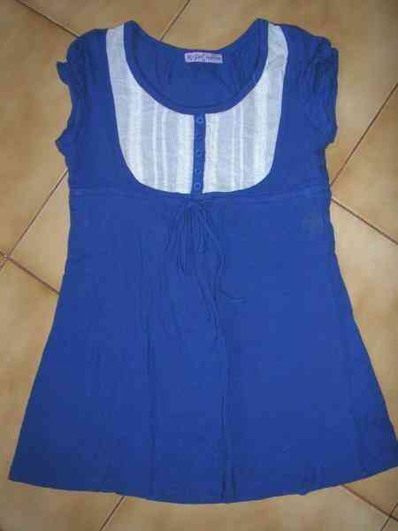 Blusa azul talla m