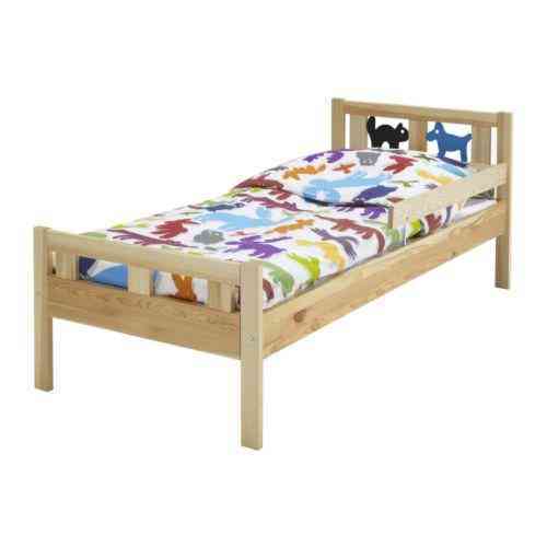 Estructura de cama infantil con somier