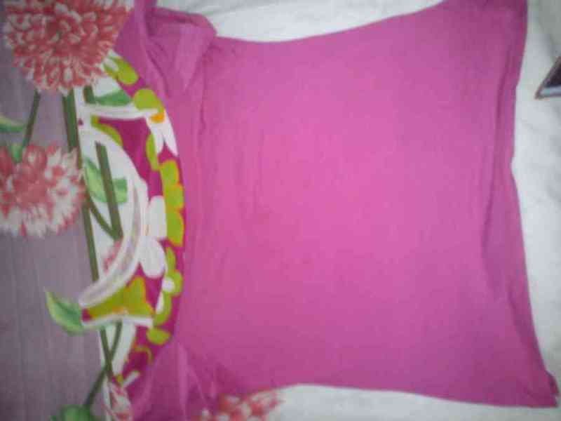 Camiseta rosa 