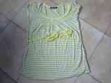 Camiseta amarilla rayas talla m