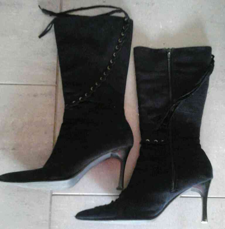 Botas negras n°38