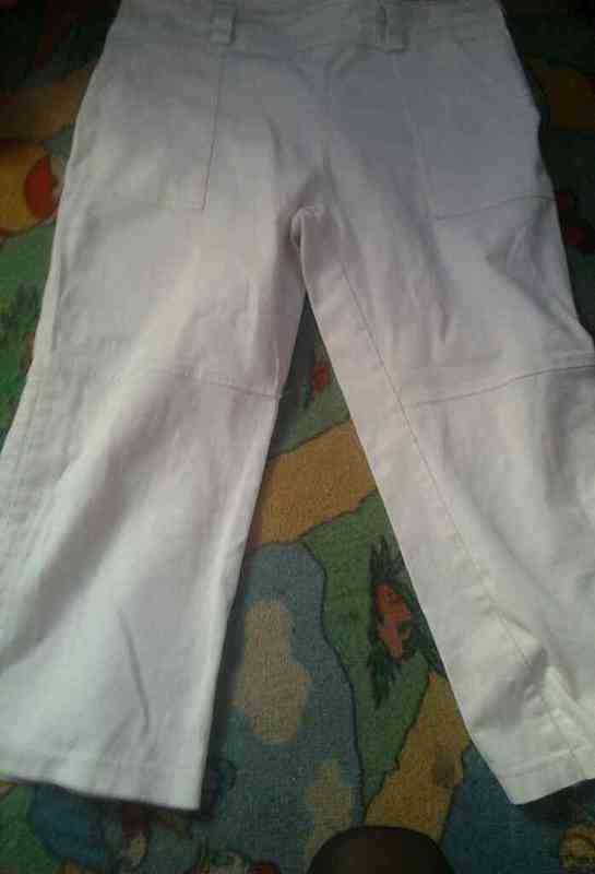 Pantalon blanco de chica t-40