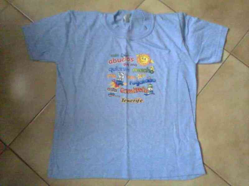 Camiseta de niño talla 8-10