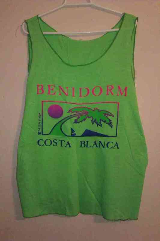 Camiseta tirantes benidorm