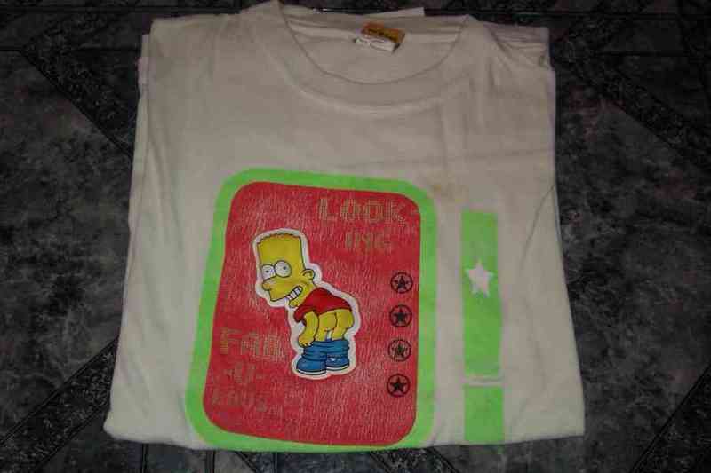 Camiseta simpsons