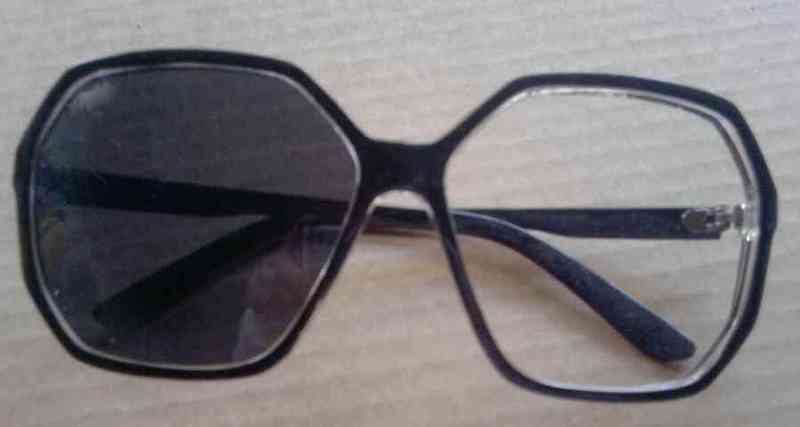 Gafas montura negro