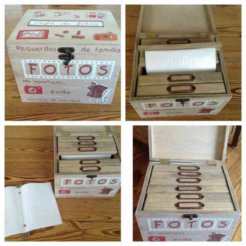 Caja álbum de fotos