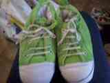 Zapatos verdes
