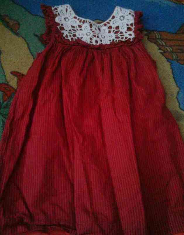 Vestido rojo t-1