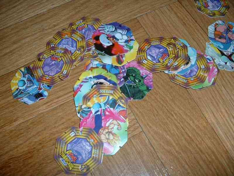 Tazos dragon ball