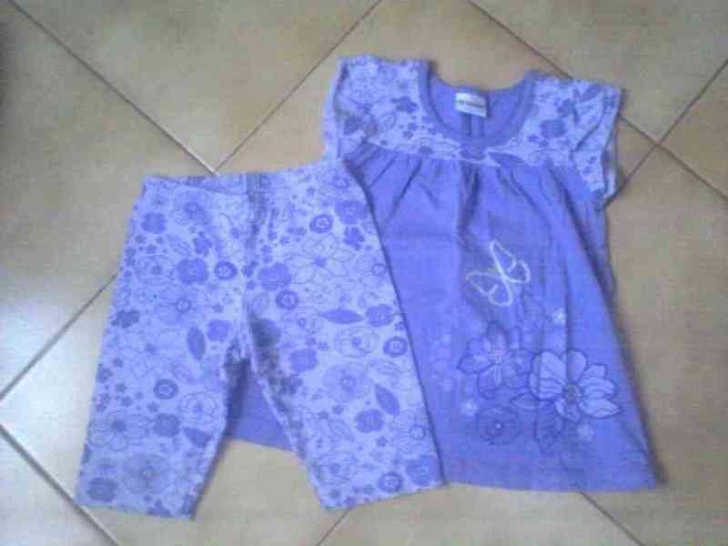 Conjunto blusa y leggins talla 2 años