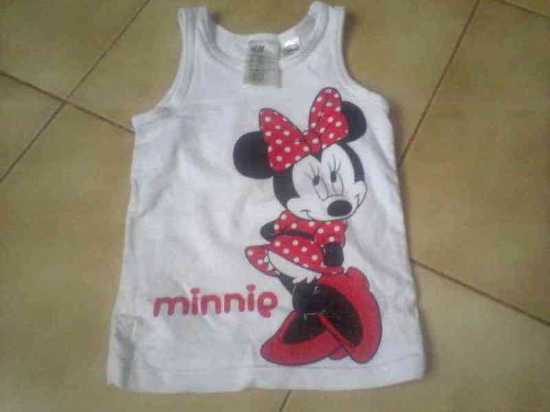 Camiseta de minnie 1-2 años