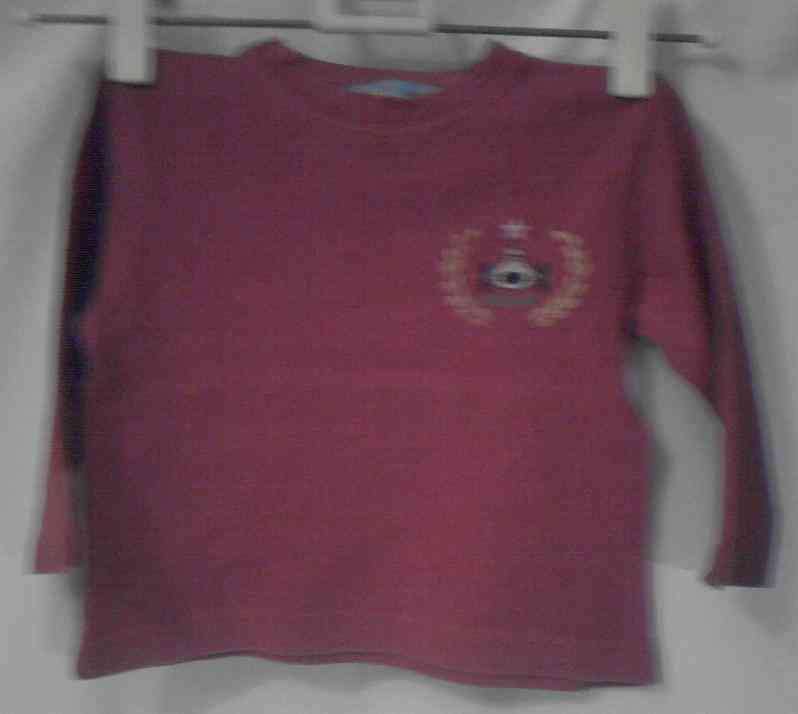 Sudadera talla 2 roja