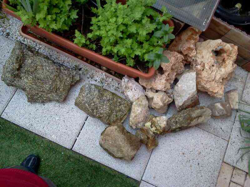 Rocas para decoración exteriores