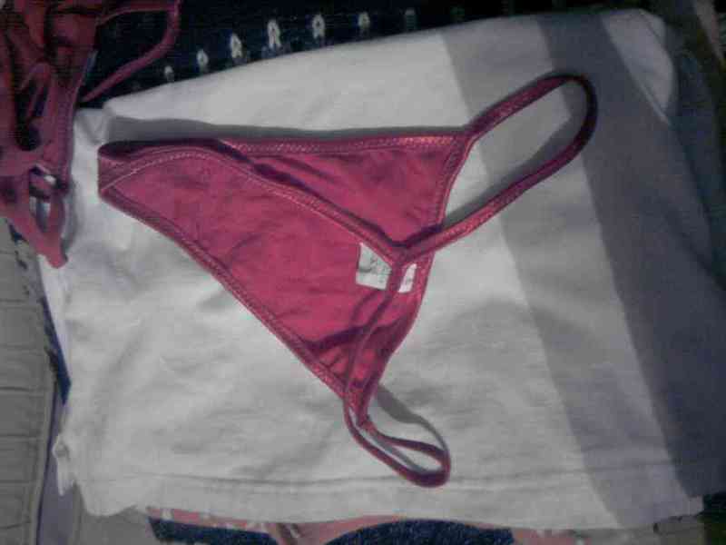 Tanga rojo talla xl