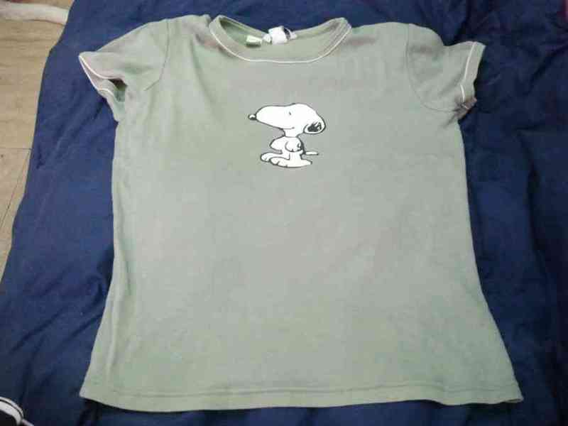 Camiseta snoopy(alba)