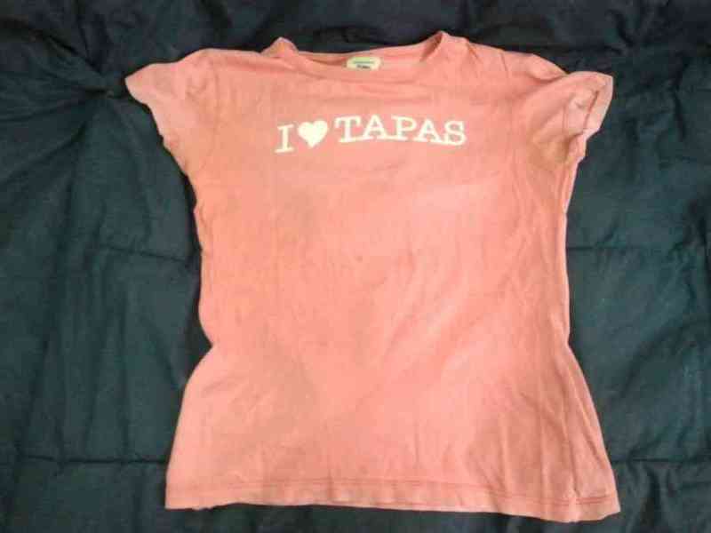 Camiseta i love tapas (yunka)