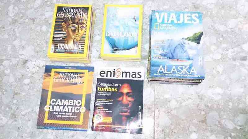 Regalo revistas national geographic y varias
