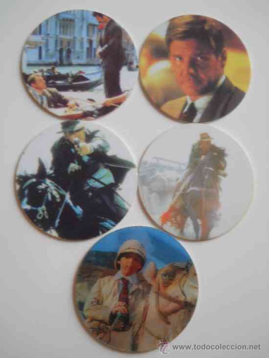 Tazos de indiana jones