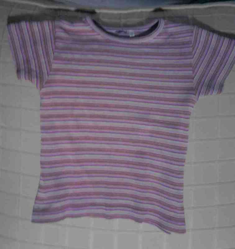 Camiseta rayas 122-128 cm(6-8años)