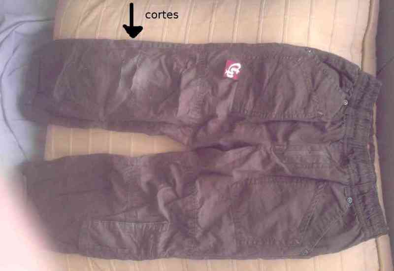 Pantalón largo forrado talla 6 años