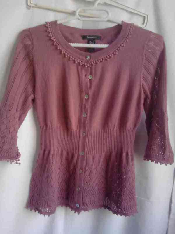 Chaqueta rosa vino t-s