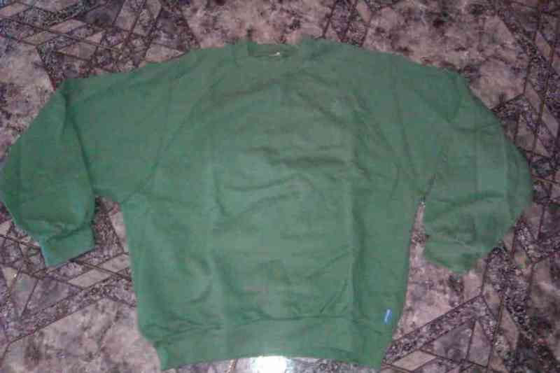 Sudadera verde