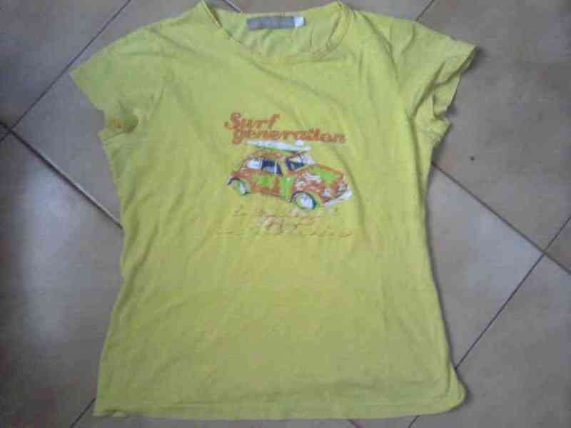 Camiseta amarilla talla m