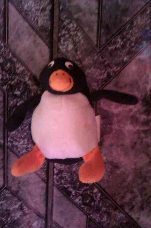 Mini peluche pinguino