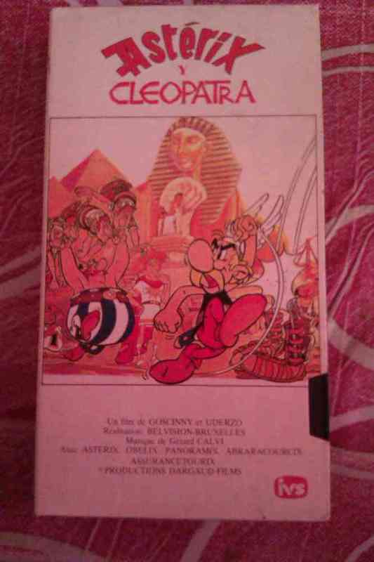 Pelicula vhs asterix