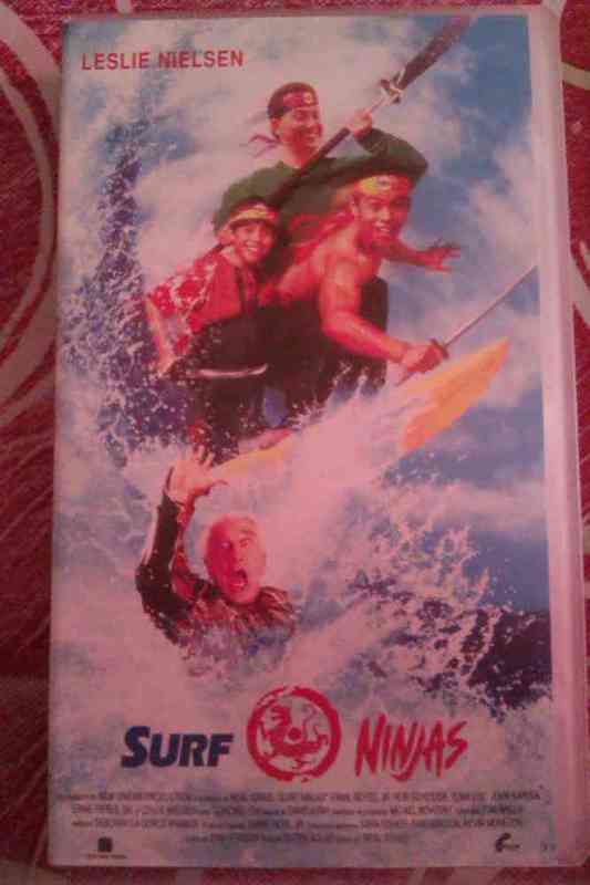 Pelicula vhs surf ninjas