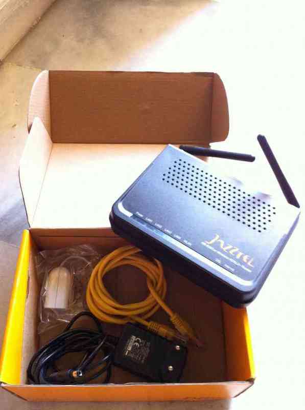 Router wifi de jazztel