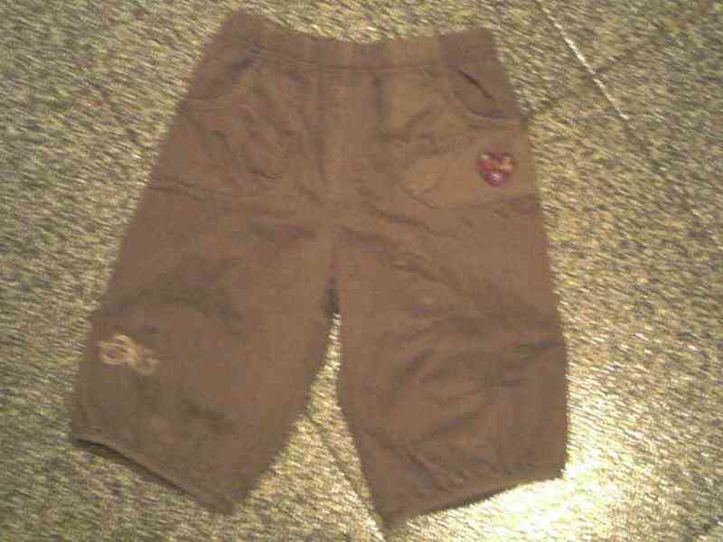 Pantalón talla 23 meses piratas morado