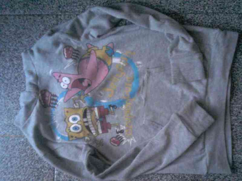 Sudadera gris-talla 12