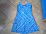 Vestido corto azul talla s