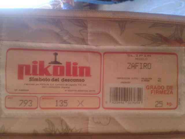 Colchon pikolin 135x190
