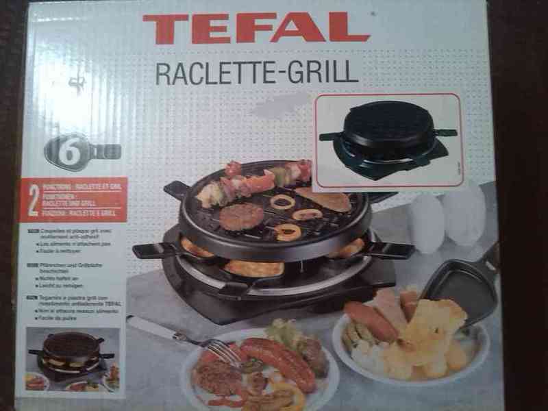 Raclette-grill de tefal